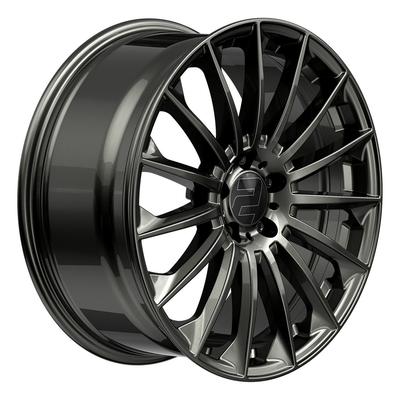 WHEELWORLD-2DRV WH39 dark gunmetal full painted 8.0Jx18 5x112 ET48