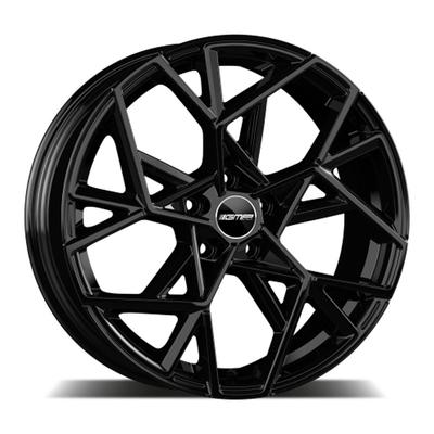GMP CARTESIO black glossy 7.5Jx18 5x100 ET38