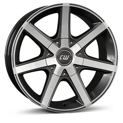 BORBET DESIGN CWE mistral anthrazit poliert 7.0Jx16 6x139.7 ET35