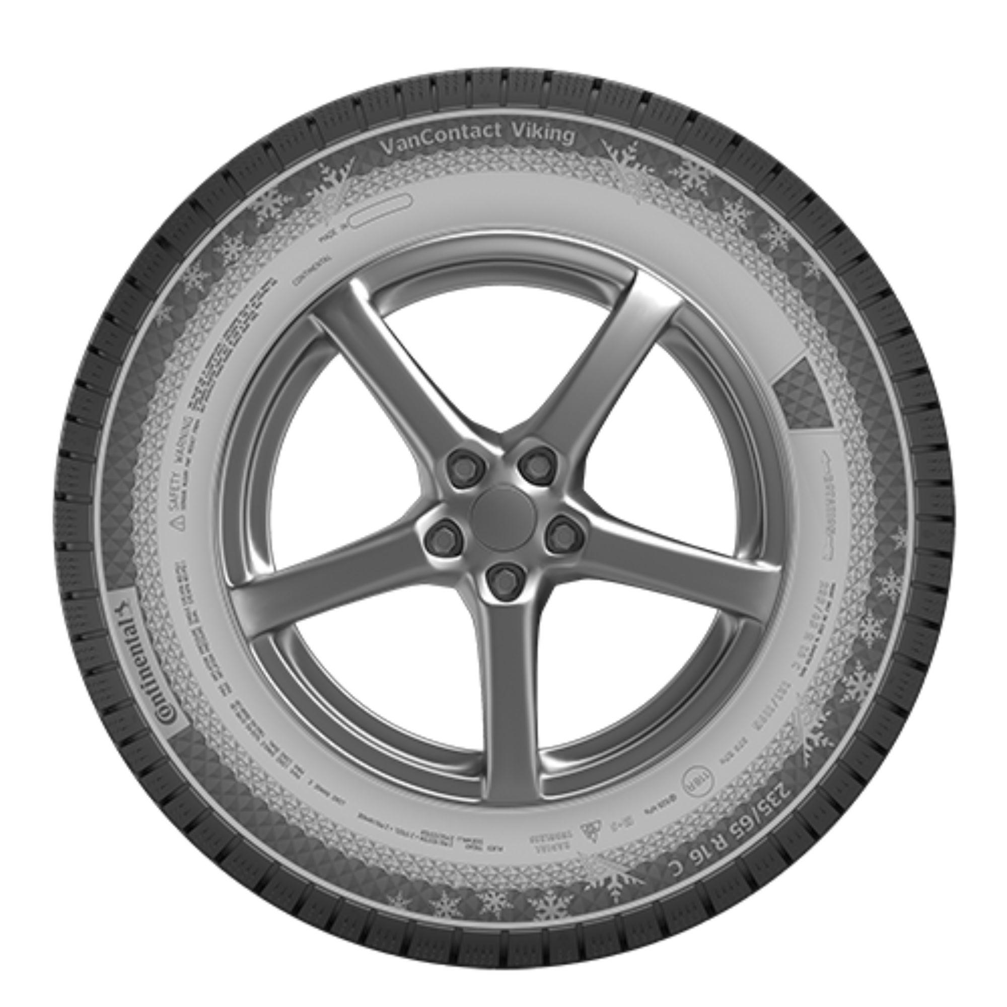 CONTINENTAL VANCONTACT VIKING 235/60R17C 117/115R NORDIC COMPOUND BSW