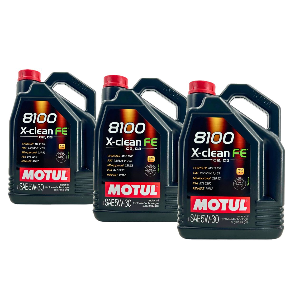 Motul 8100 X-Clean FE 5W-30 3x5 Liter