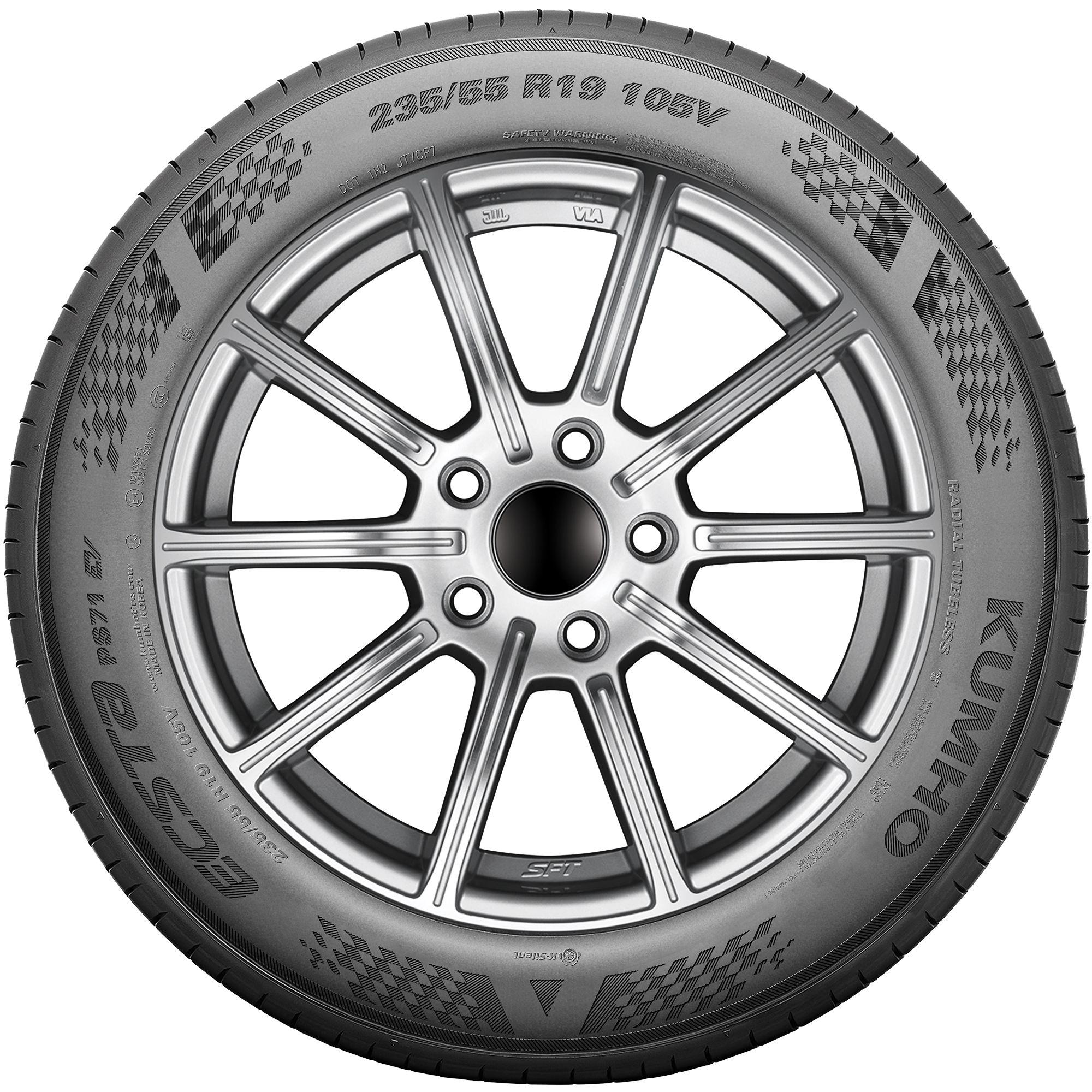 KUMHO ECSTA PS71 EV 255/45R20 101V MFS BSW