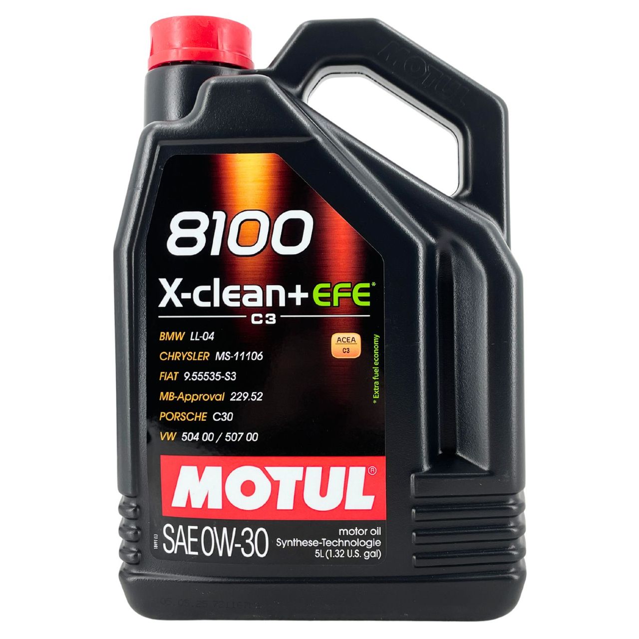 Motul 8100 X-Clean + EFE 0W-30 2x5 Liter