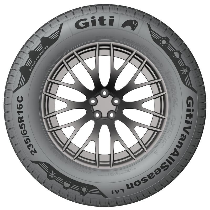 GITI GITIVANALLSEASON LA1 235/60R17C 117/115R BSW