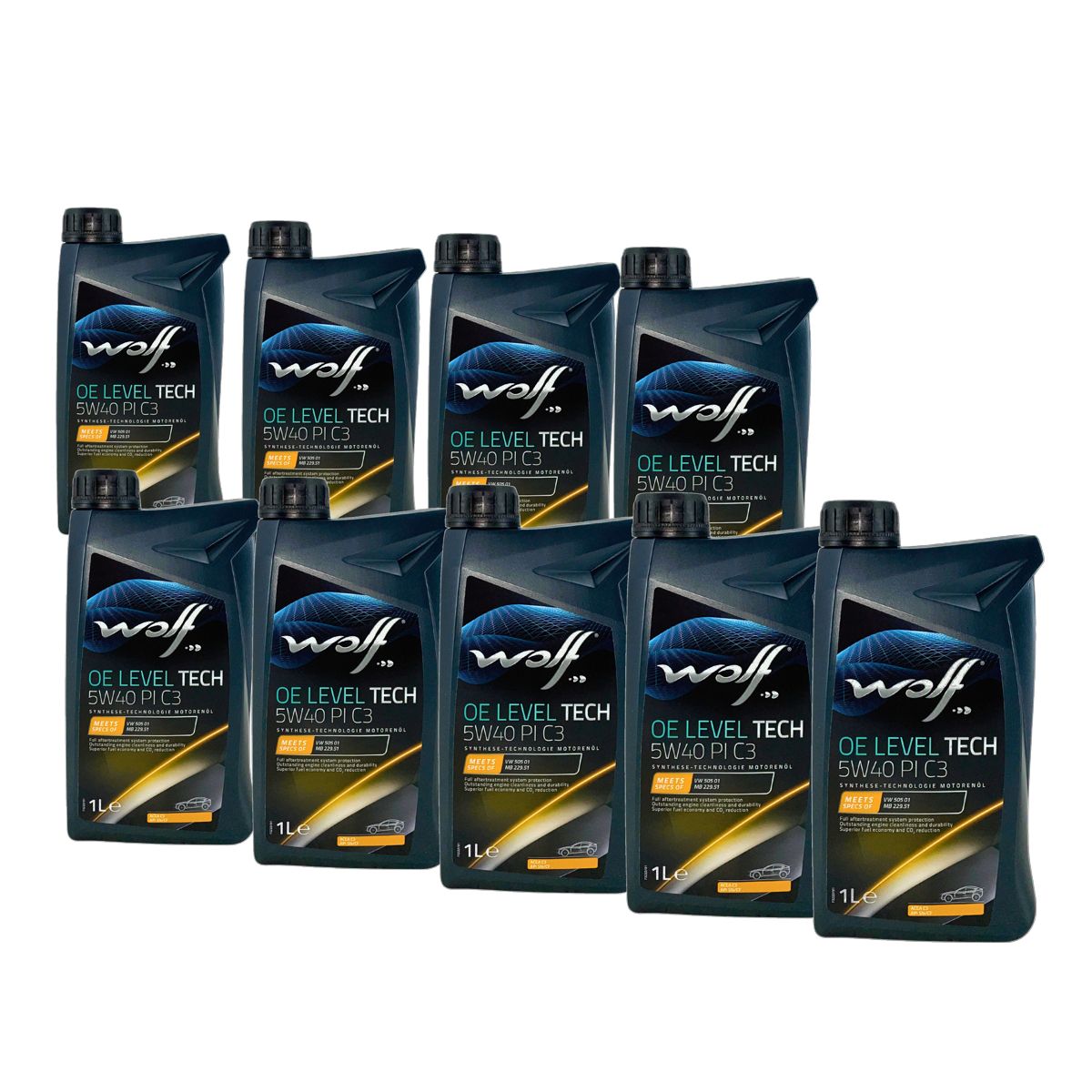 Wolf OE LevelTech 5W-40 PI C3 9x1 Liter