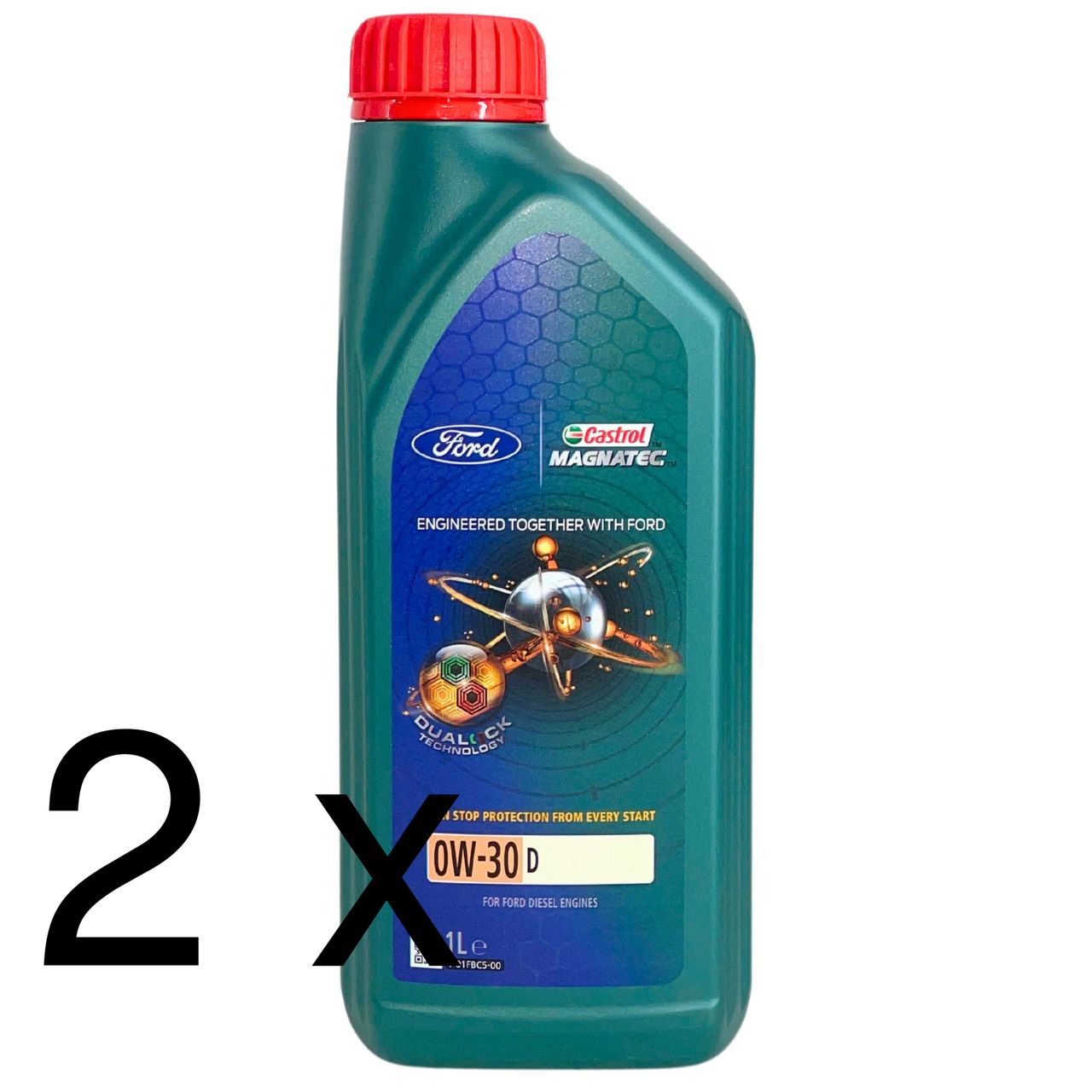 Ford Castrol Magnatec 0W-30 D 2x1 Liter
