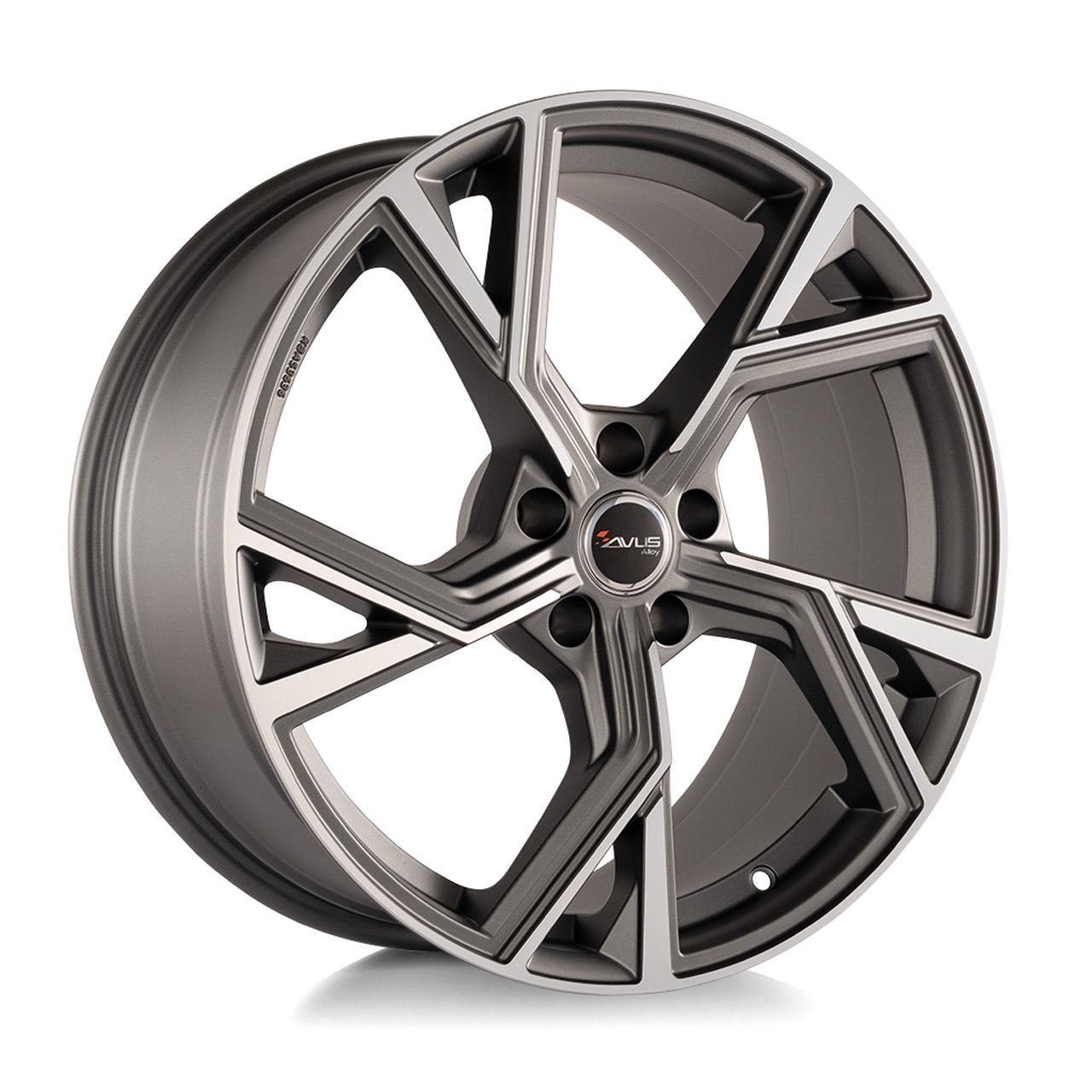 AVUS RACING AF20 matt anthracite polished 8.0Jx18 5x112 ET40