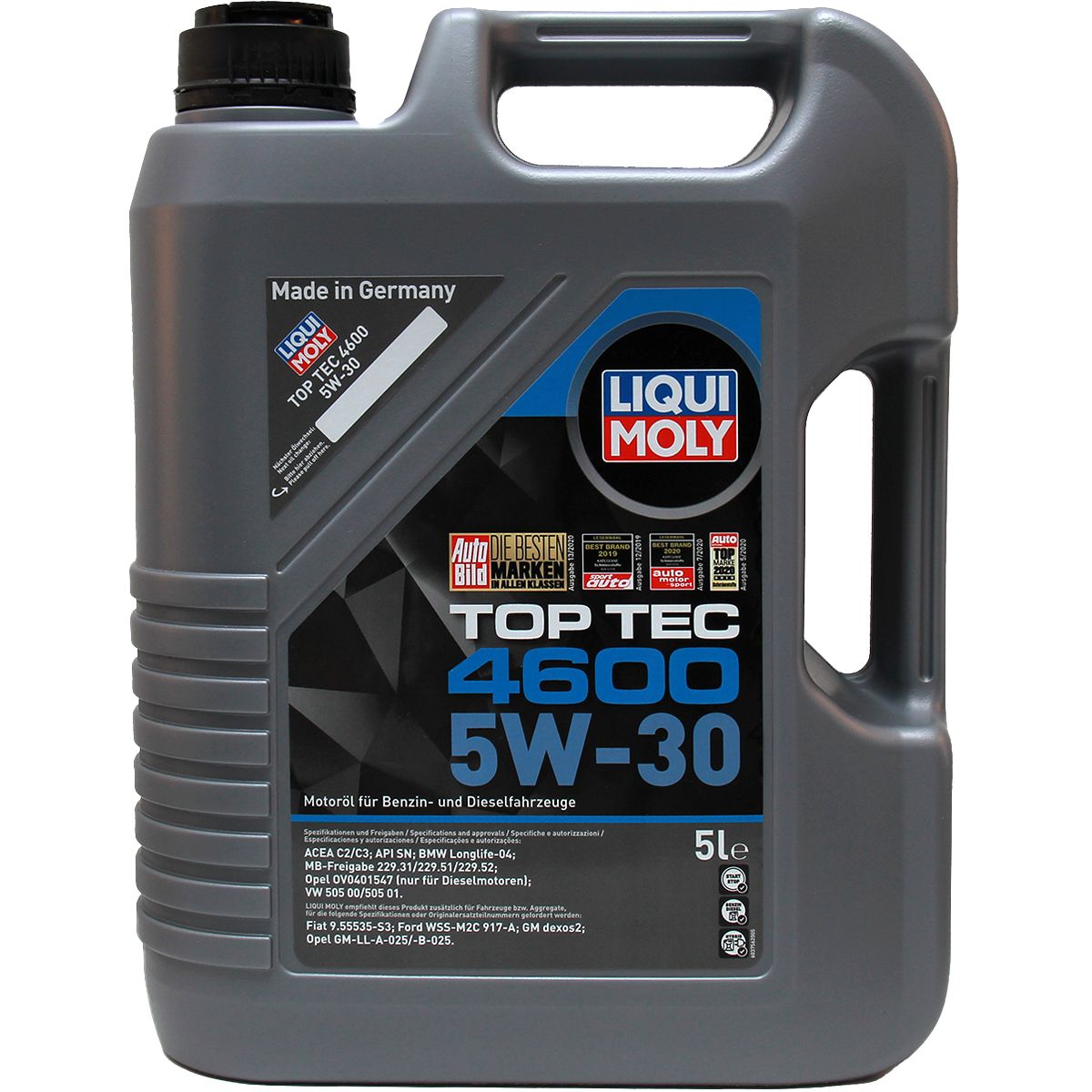 Liqui Moly Top Tec 4600 5W-30 5 Liter Liqui Moly Top Tec 4600 5W-30 5 Liter