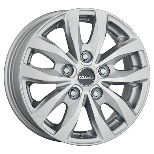 MAK LOAD 5 silber 6.5Jx15 5x118 ET55