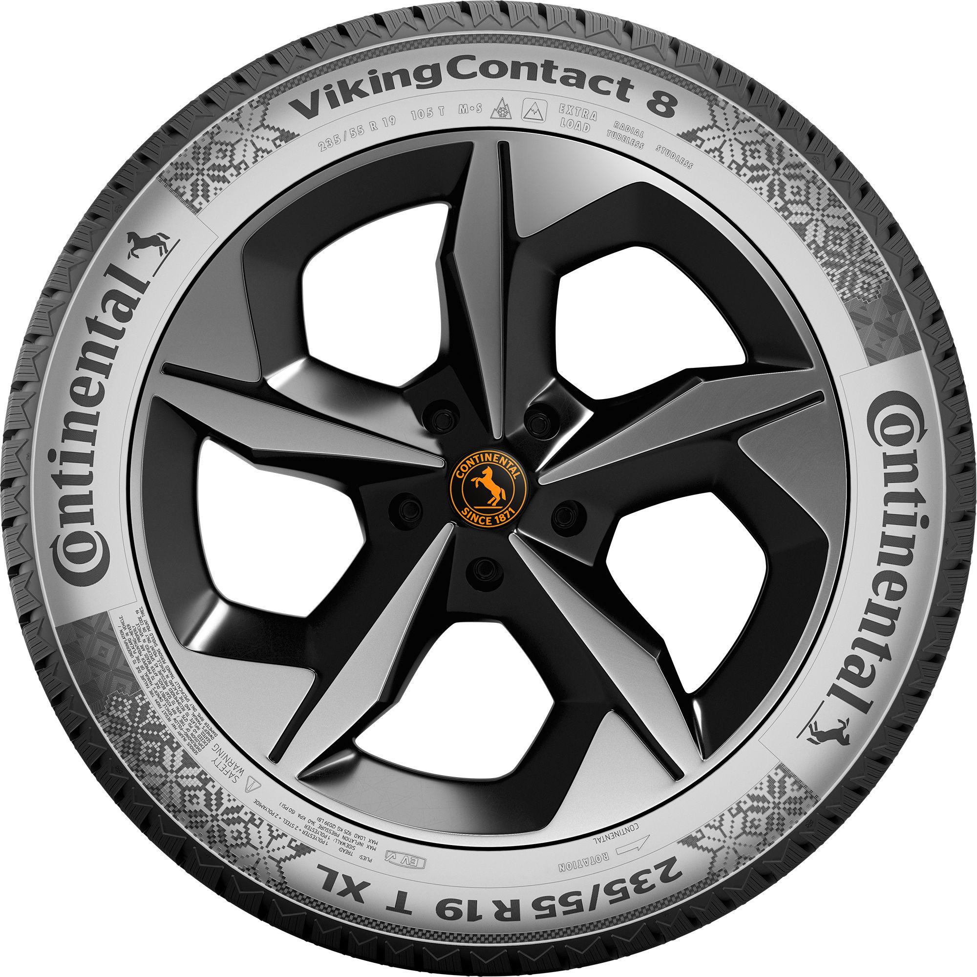 CONTINENTAL VIKINGCONTACT 8 (EVc) 265/40R21 105H (EVc) XL NORDIC COMPOUND BSW