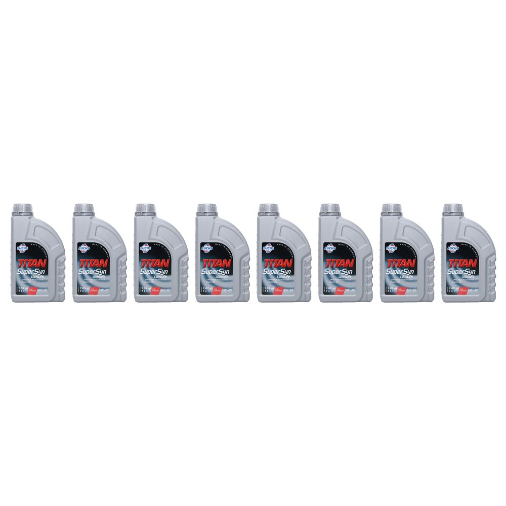 Fuchs Titan Supersyn Longlife 5W-40 8x1 Liter