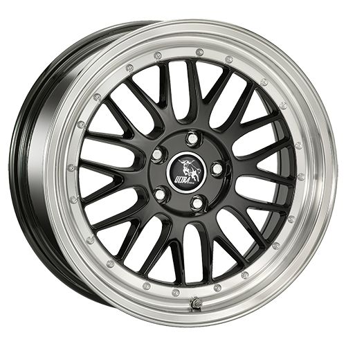 ULTRA WHEELS UA3 LE MANS black polished 8.5Jx19 5x112 ET30