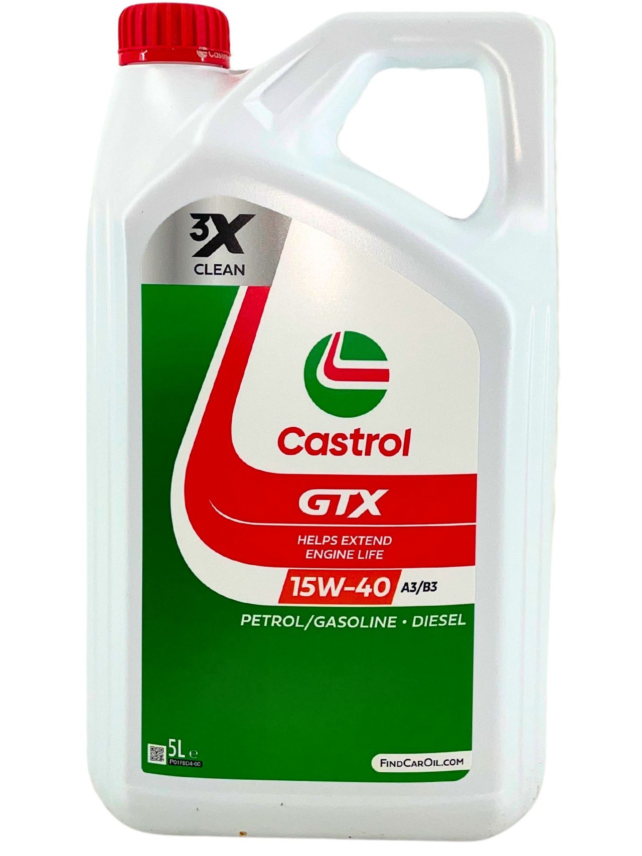 Castrol GTX 15W-40 A3/B3 5 Liter Castrol GTX 15W-40 A3/B3 5 Liter