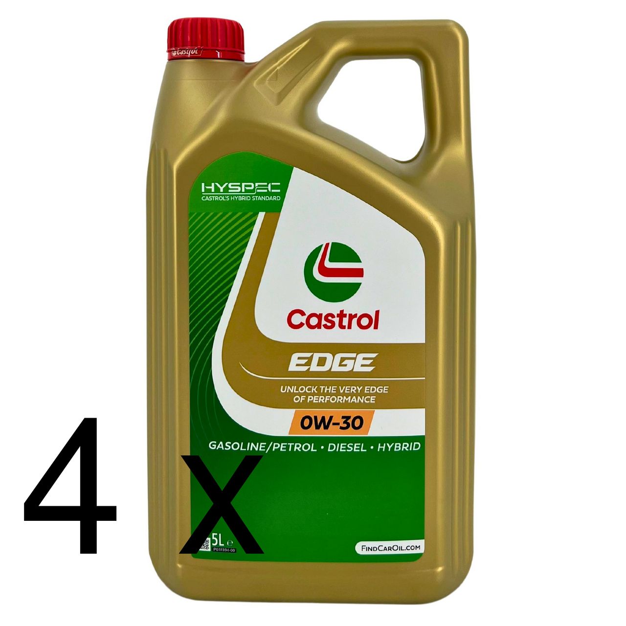 Castrol Edge 0W-30 4x5 Liter Castrol Edge 0W-30 4x5 Liter
