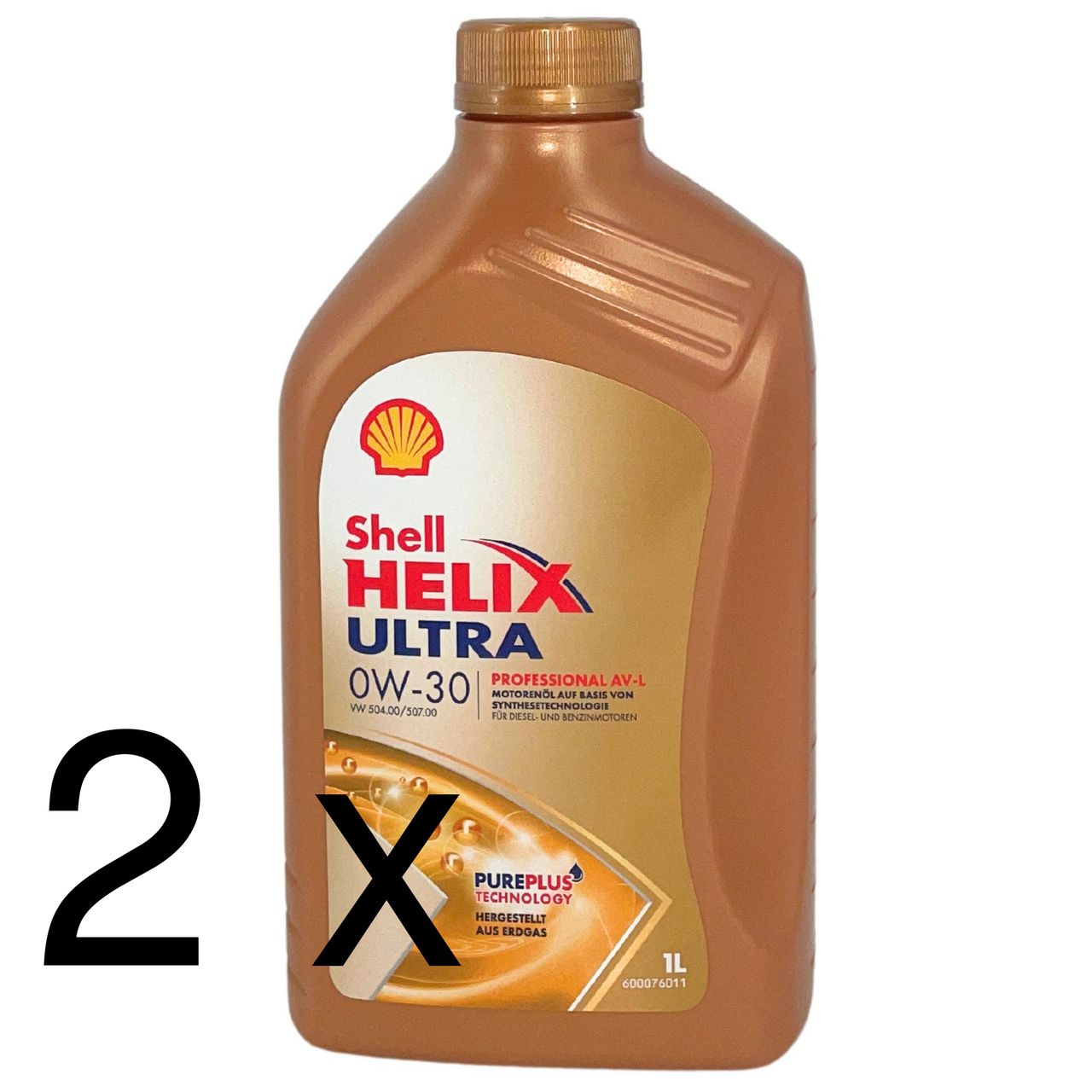 Shell Helix Ultra Professional AV-L 0W-30 2x1 Liter