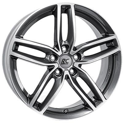 RC-DESIGN RC29 himalaya grey vollpoliert 8.5Jx20 5x108 ET40