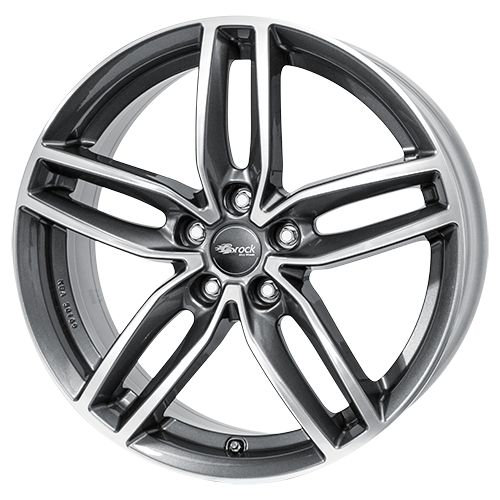 RC-DESIGN RC29 himalaya grey vollpoliert 8.5Jx20 5x112 ET45