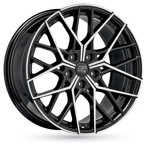 MSW (OZ) MSW 74 gloss black full polished 8.0Jx19 5x120 ET35