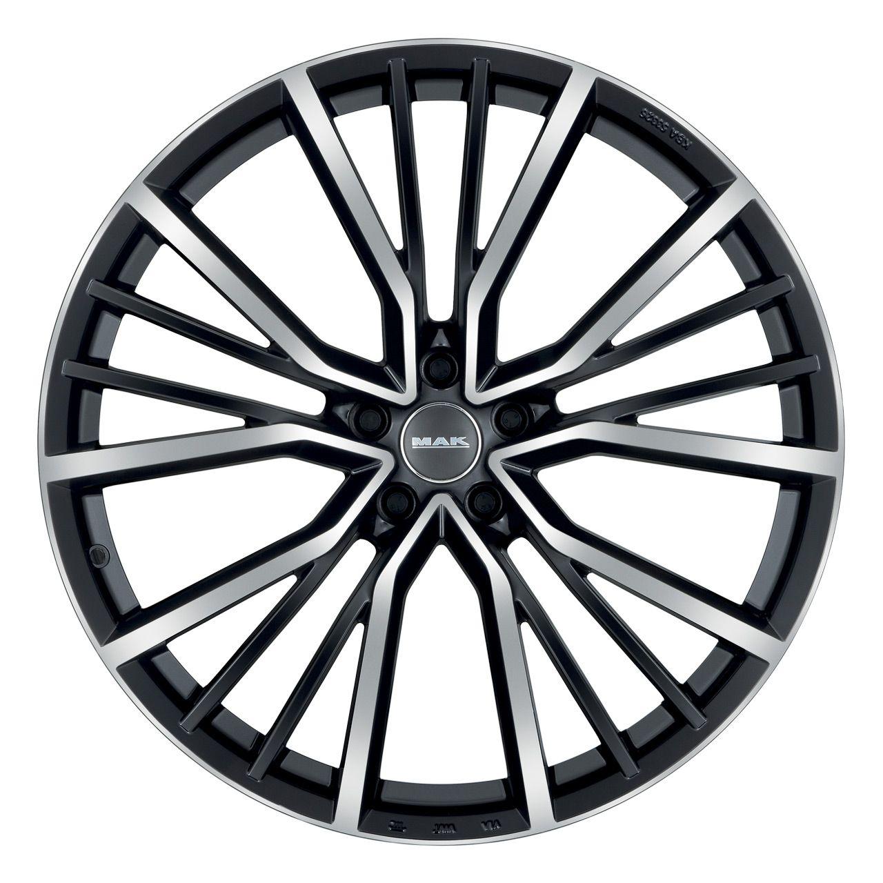 MAK UNION black mirror 6.5Jx22 5x112 ET26