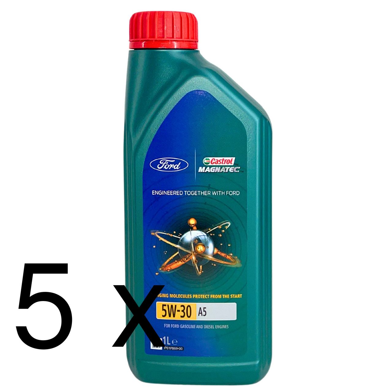 Ford Castrol Magnatec 5W-30 A5 5x1 Liter Ford Castrol Magnatec 5W-30 A5 5x1 Liter