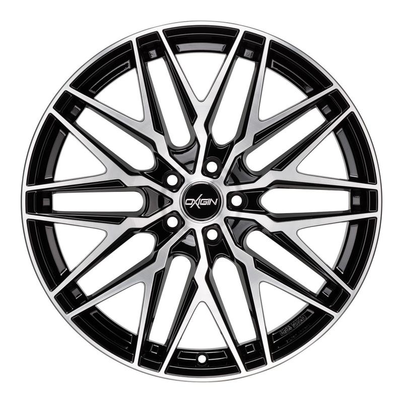 OXIGIN 25OXCROSS black full polish 7.5Jx18 5x114.3 ET45