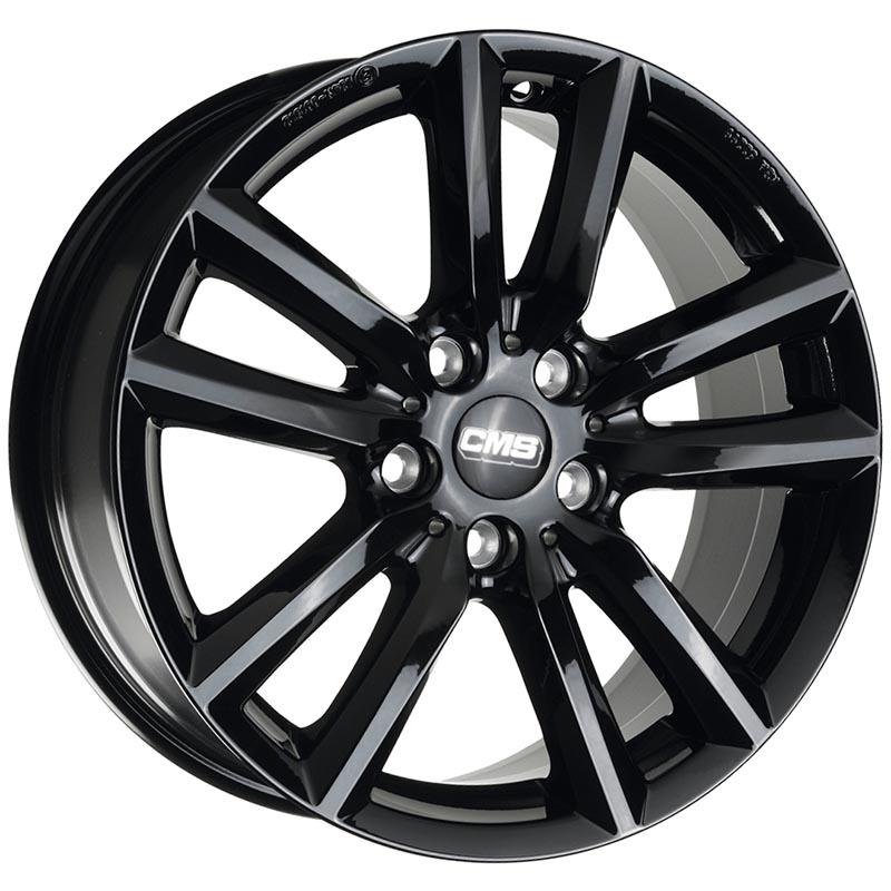 CMS C27-CBG complete black gloss 7.0Jx16 5x114.3 ET40