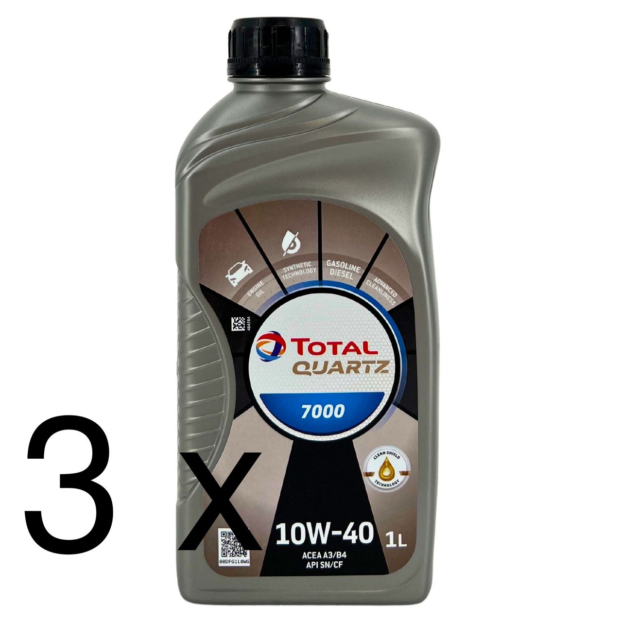 Total Quartz 7000 10W-40 3x1 Liter Total Quartz 7000 10W-40 3x1 Liter