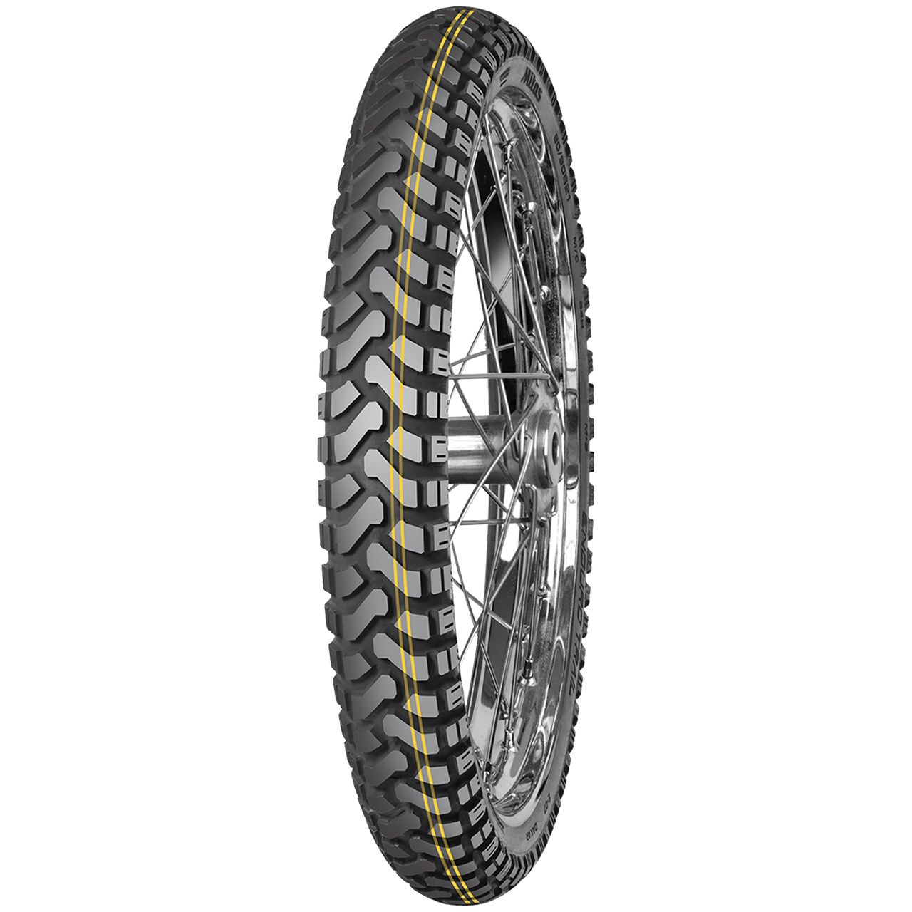 MITAS ENDURO TRAIL XT DAKAR (2xYELLOW) 110/80 B19 M/C TL/TT 59H FRONT M+S