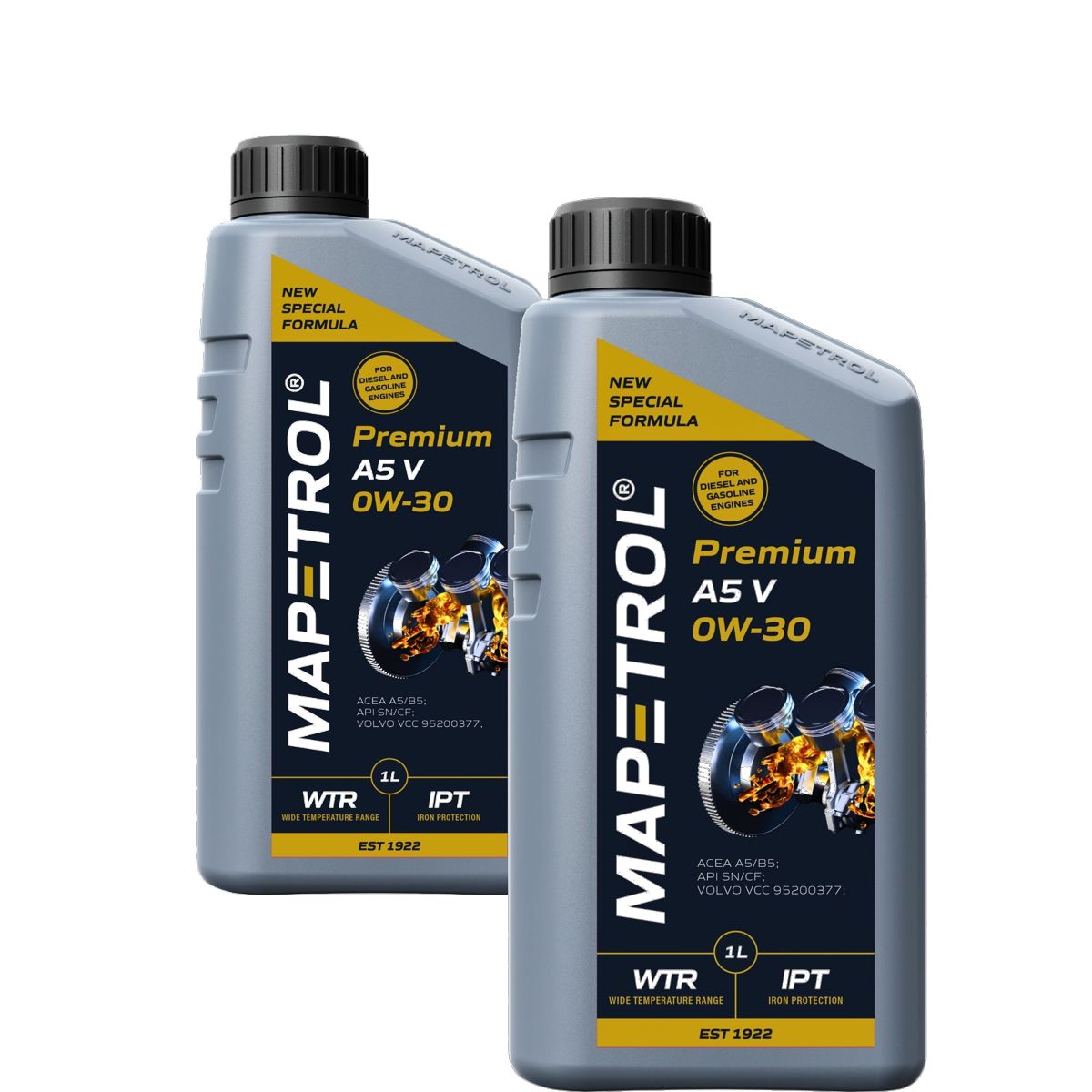 Mapetrol Premium A5 V 0W-30 2x1 Liter