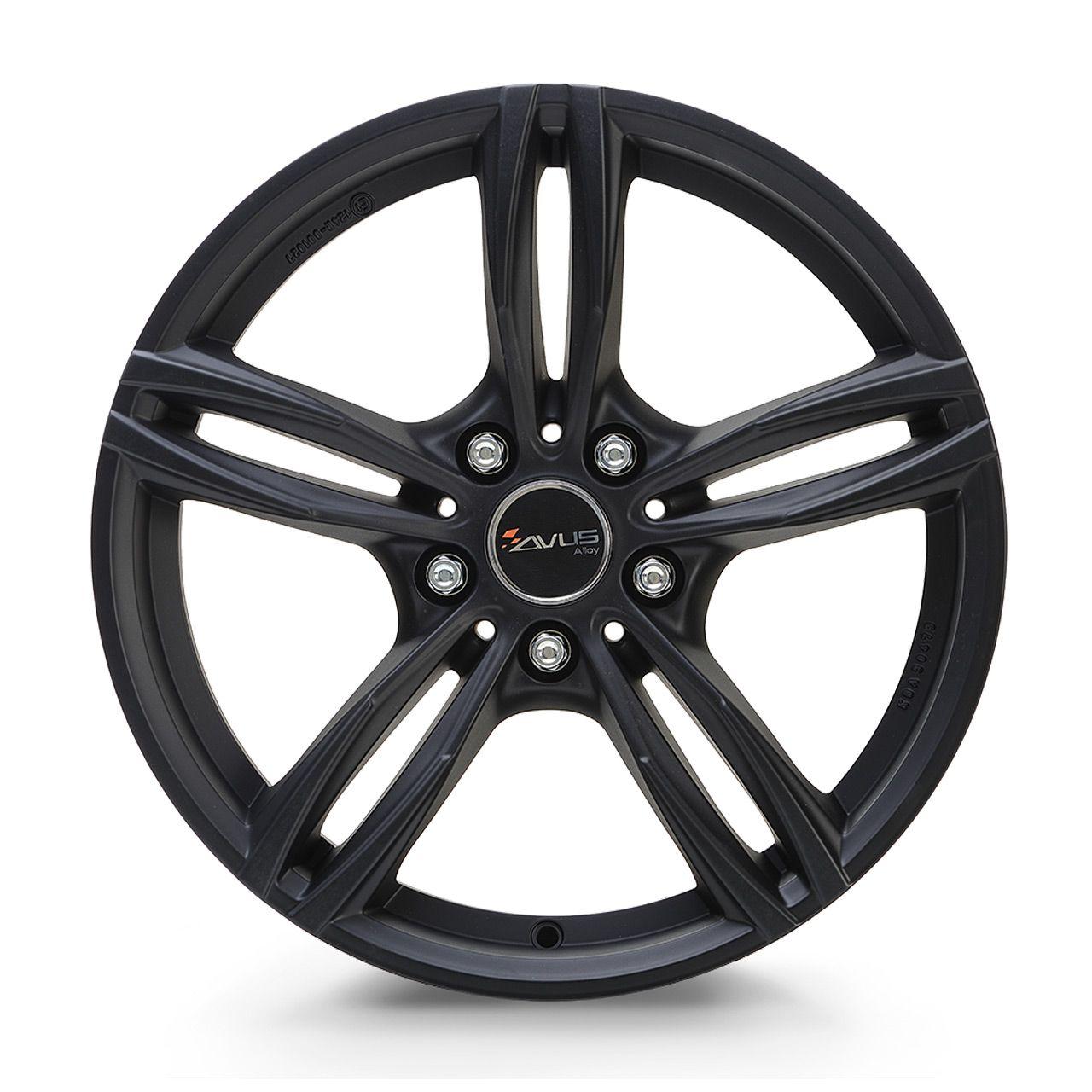 AVUS RACING AC-MB3 matt black 7.5Jx17 5x120 ET32
