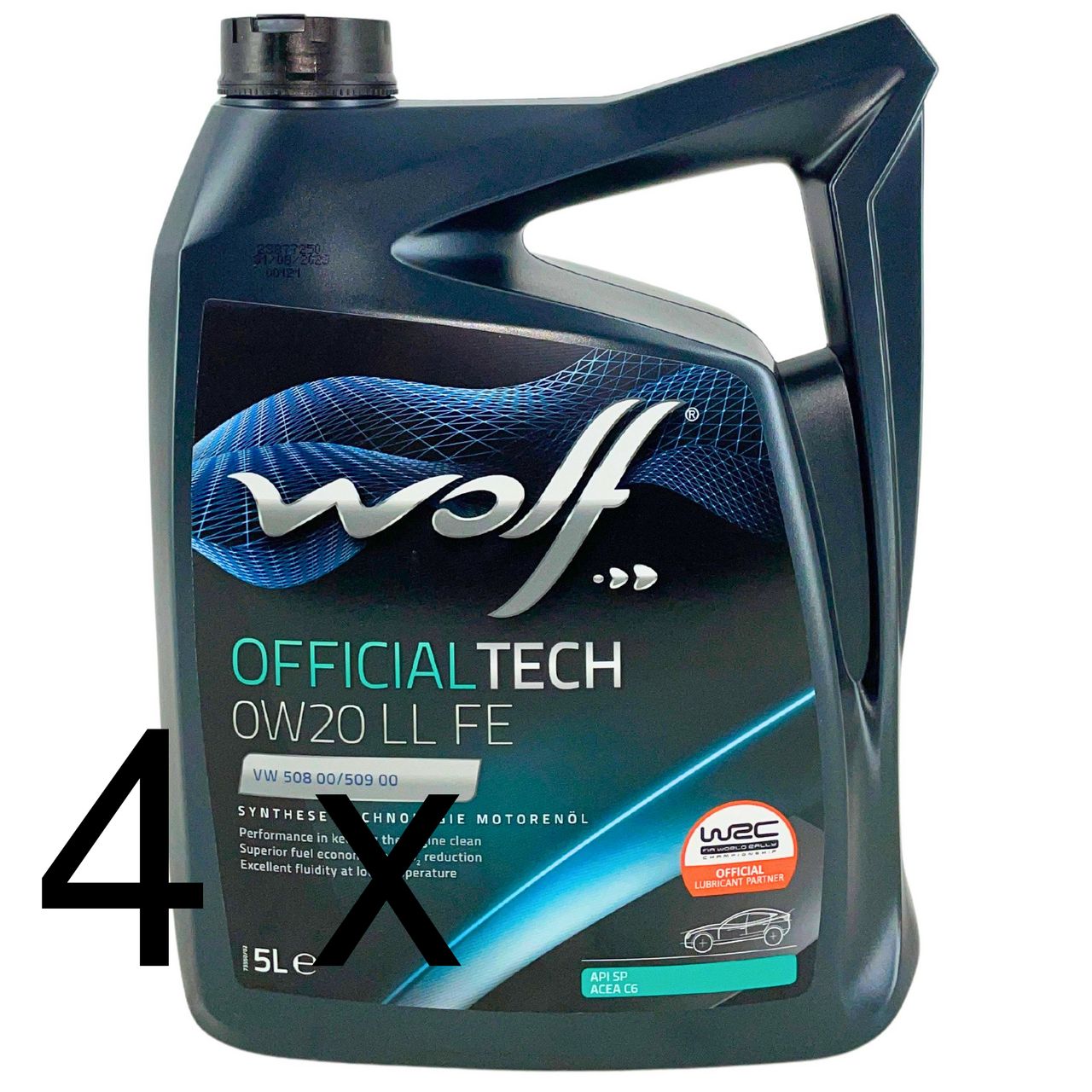 Wolf OfficialTech 0W-20 LL FE 4x5 Liter