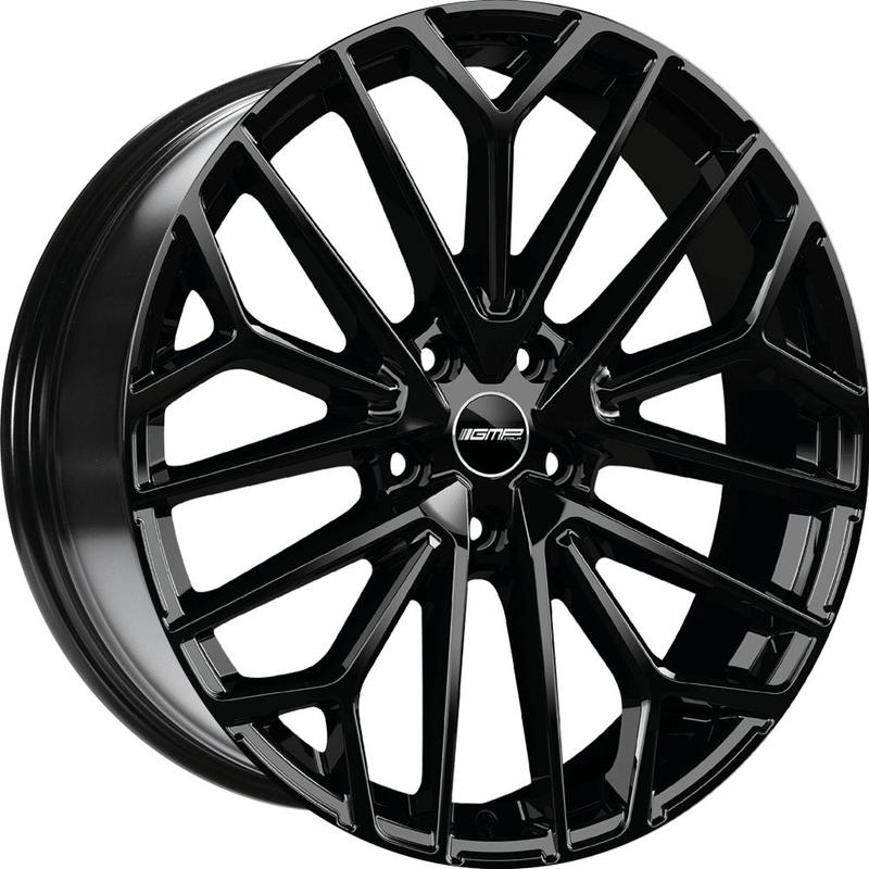 GMP MATERIA glossy black 10.0Jx20 5x120 ET40