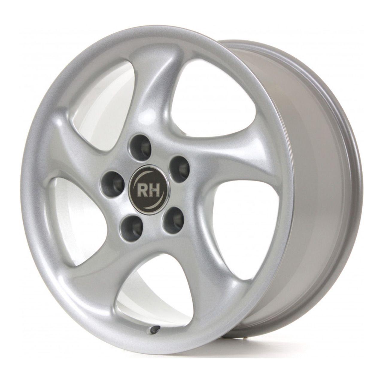 RH AH TURBO silber lackiert 8.5Jx18 5x130 ET52