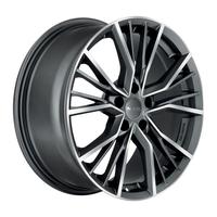 MAK UNION gun metal mirror face 7.0Jx17 5x100 ET48