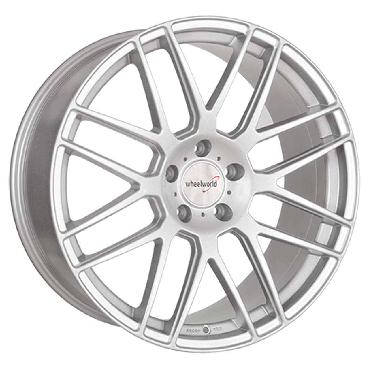 WHEELWORLD-2DRV WH26 full silver 10.0Jx22 5x112 ET25