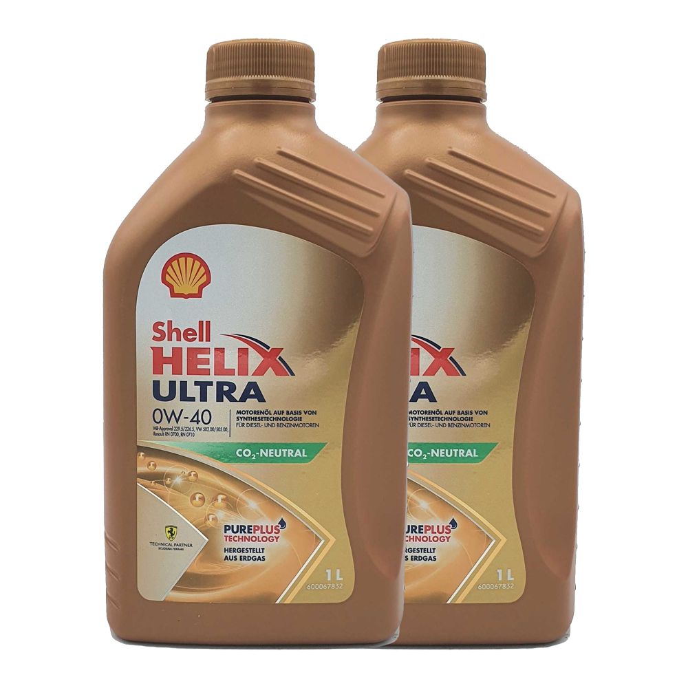 Shell Helix Ultra 0W-40 2x1 Liter