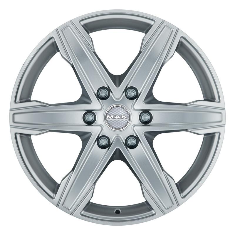 MAK KING 6 silber 9.0Jx20 6x114.3 ET47