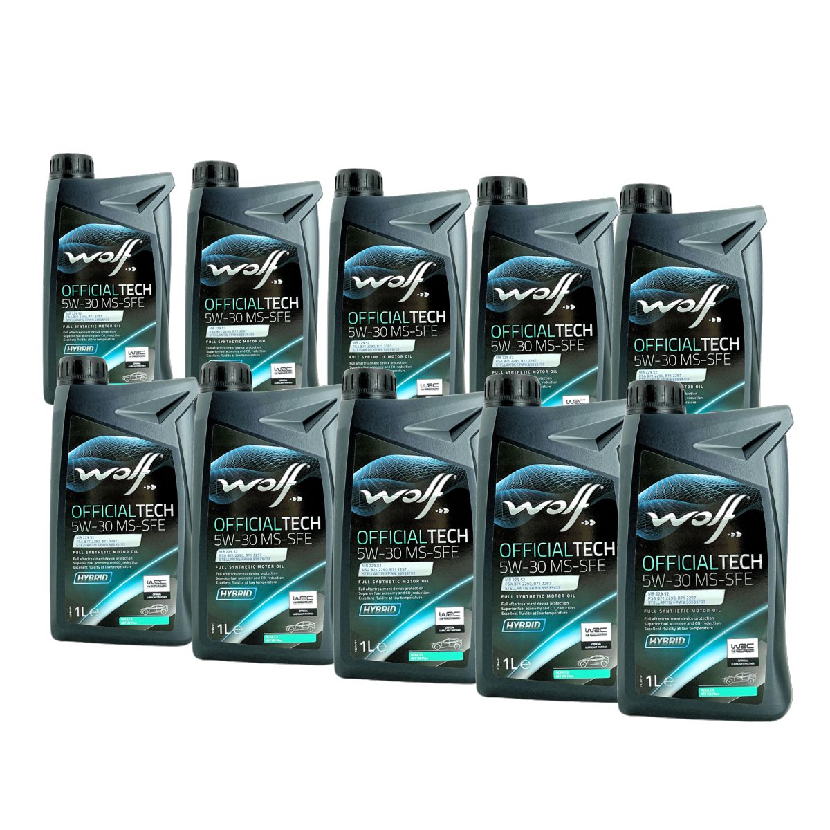 Wolf OfficialTech 5W-30 MS-SFE 10x1 Liter