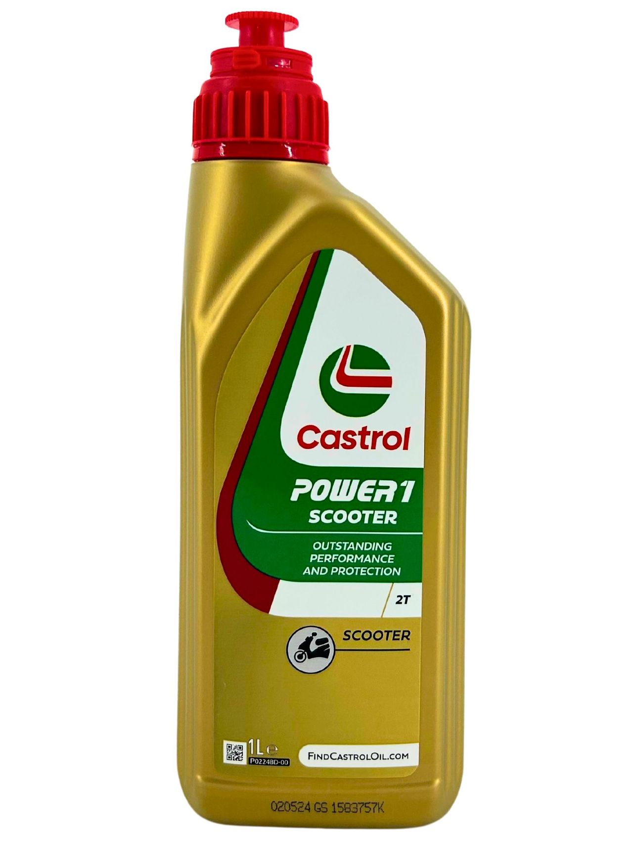 Castrol Power 1 Scooter 2T 1 Liter Castrol Power 1 Scooter 2T 1 Liter