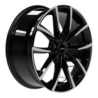 AUTEC TYP AS - ASTANA schwarz poliert 8.0Jx19 5x108 ET42