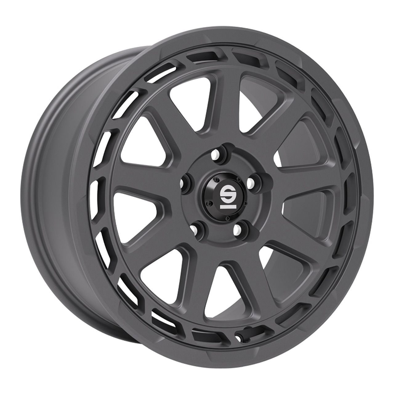 SPARCO GRAVEL matt graphite 8.0Jx17 5x100 ET45 SPARCO GRAVEL matt graphite 8.0Jx17 5x100 ET45
