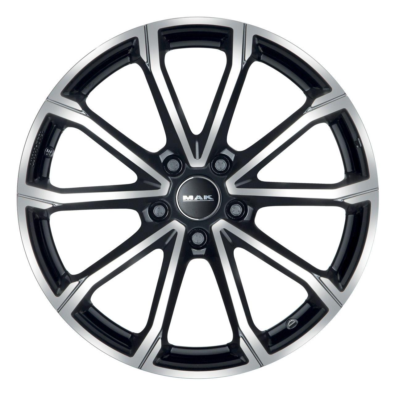 MAK DAVINCI black mirror 6.5Jx16 5x114.3 ET50