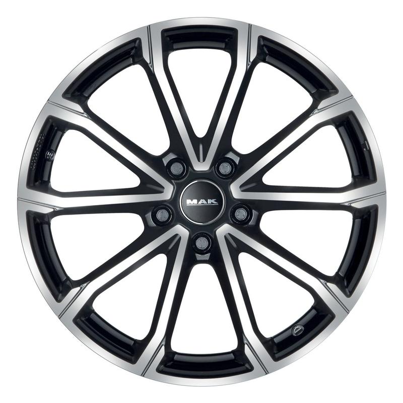 MAK DAVINCI black mirror 6.5Jx17 4x108 ET32