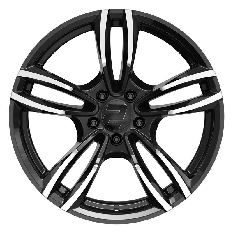WHEELWORLD-2DRV WH29 black full machined 8.5Jx18 5x120 ET42