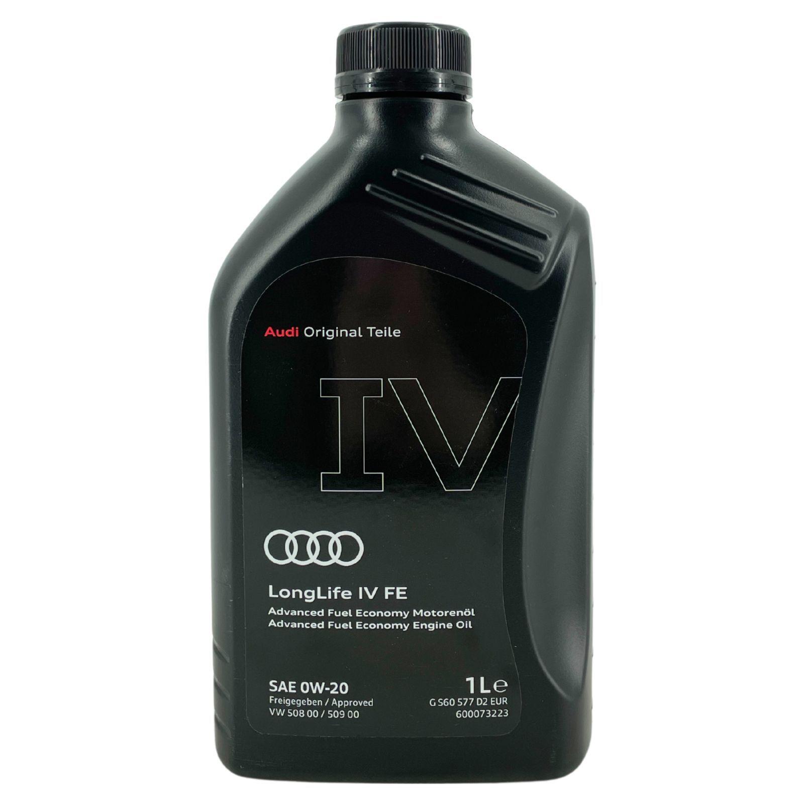Original Audi 0W-20 LongLife IV FE 508.00 / 509.00 7x1 Liter