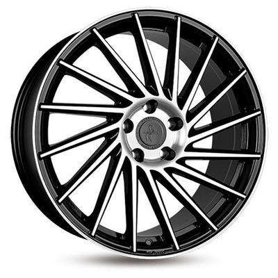 KESKIN WHEELS KT17 HURRICANE black lip polish 8.0Jx18 5x112 ET45