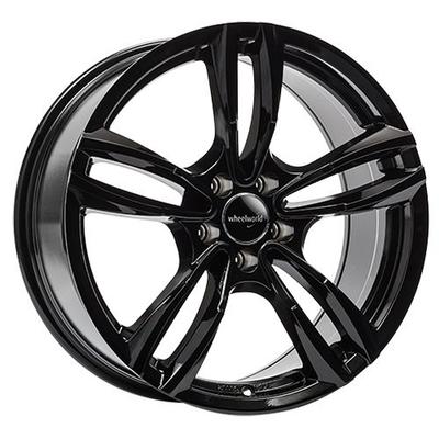 WHEELWORLD-2DRV WH29 black glossy painted 8.5Jx19 5x120 ET35