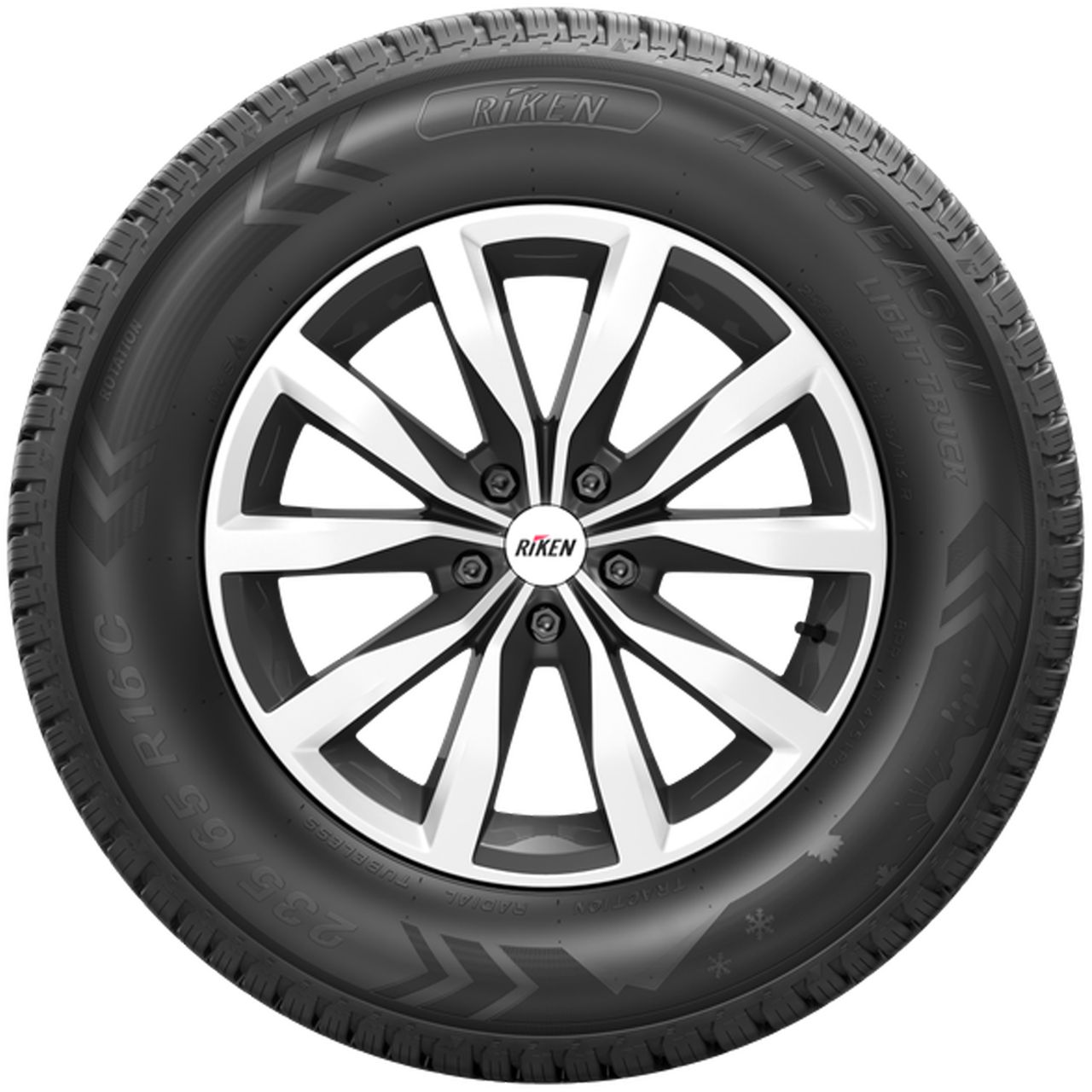 RIKEN ALL SEASON LIGHT TRUCK 215/70R15C 109/107R BSW