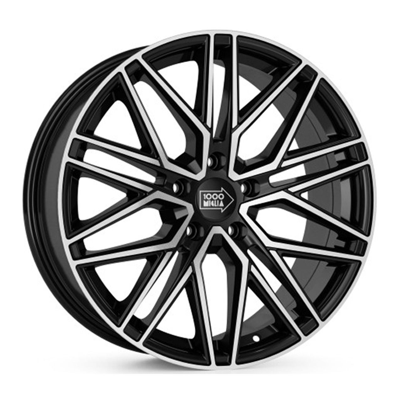 1000 MIGLIA MM1023 black polished 9.0Jx19 5x112 ET35