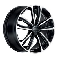 MAK MAGMA schwarz spiegelpoliert 7.0Jx17 5x100 ET46